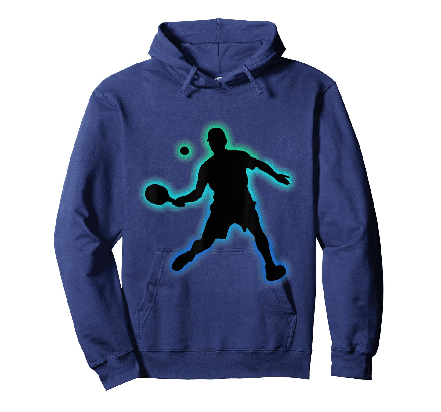 Pickleball Player Glow Cool Graphic Gift for Men Women T-Shirt