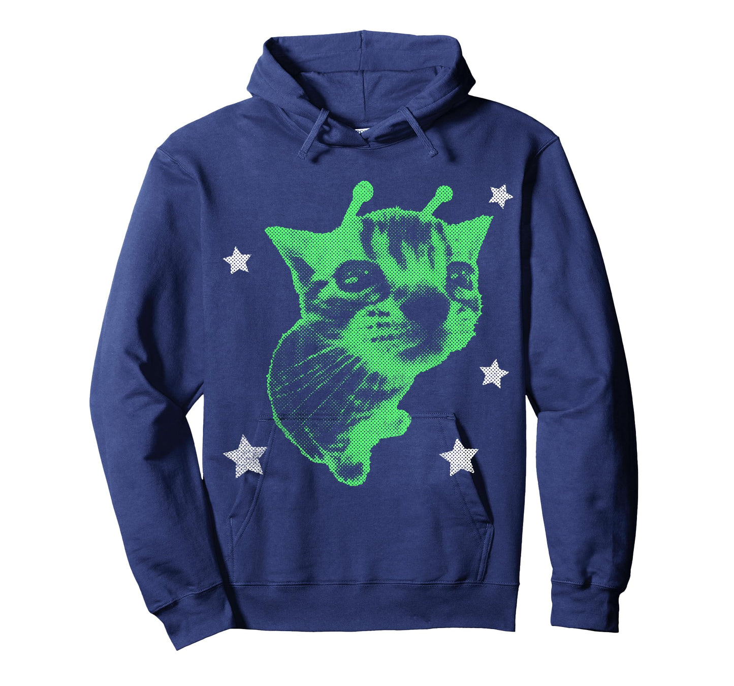 Y2K Alien Cat T-Shirt
