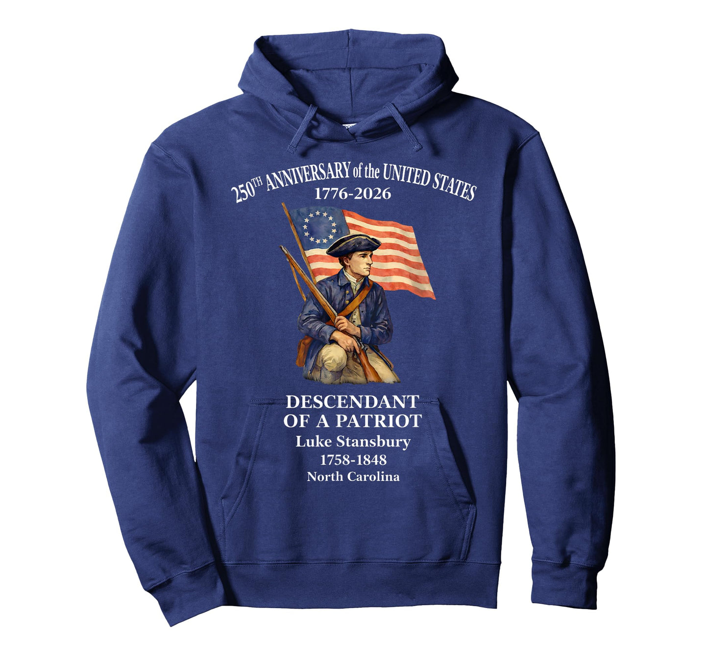 Descendant of a Patriot 250th Anniversary USA T-Shirt
