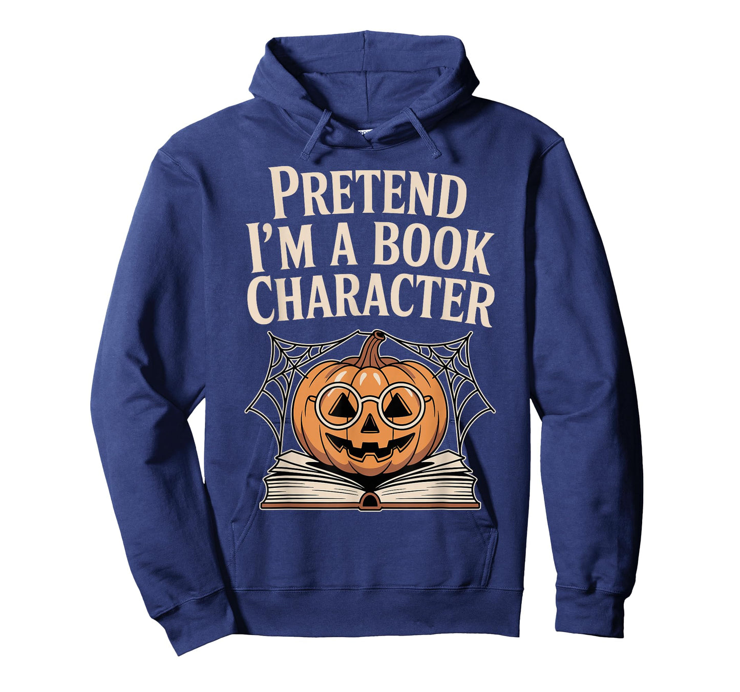 Pretend I'm A Book Character Costumes Kids Halloween Pumpkin T-Shirt