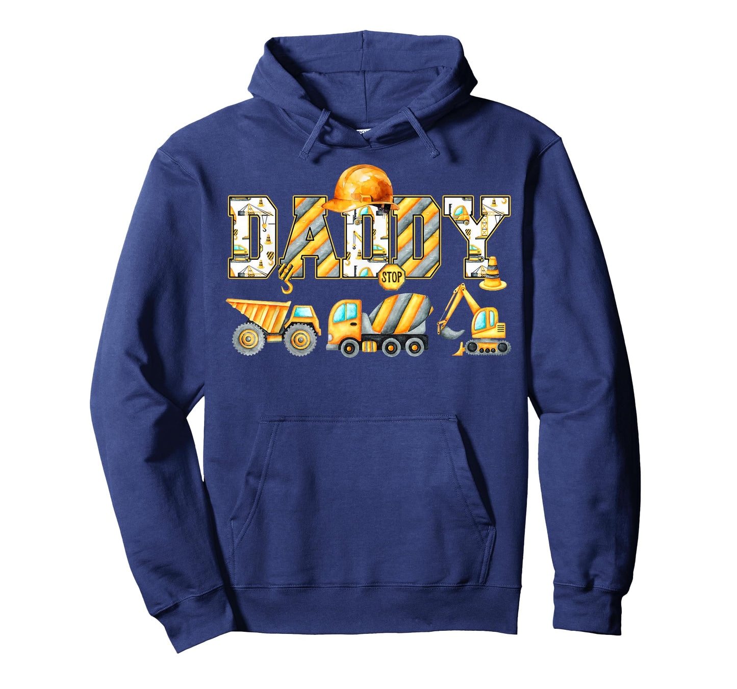 Funny Daddy Construction Excavator Kids Matching Family T-Shirt