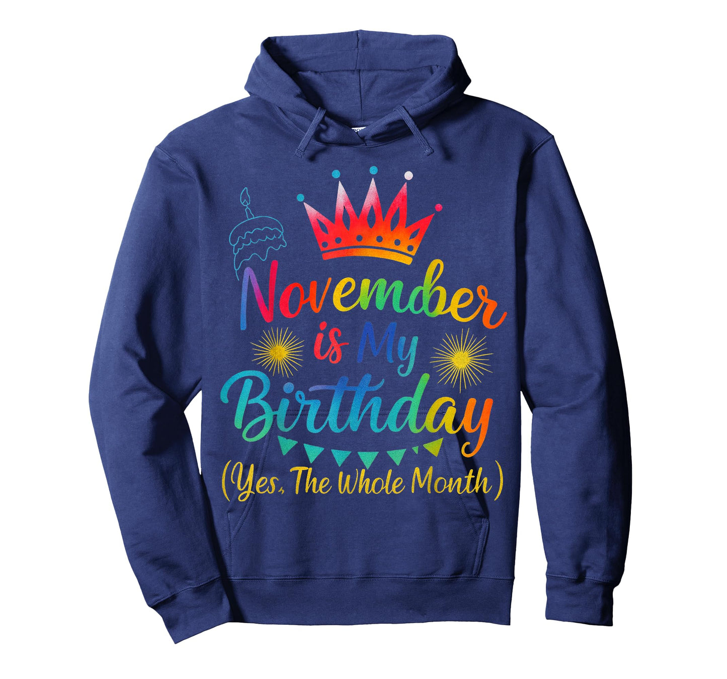 November is My Birthday Funny Quote Celebration T-Shirt