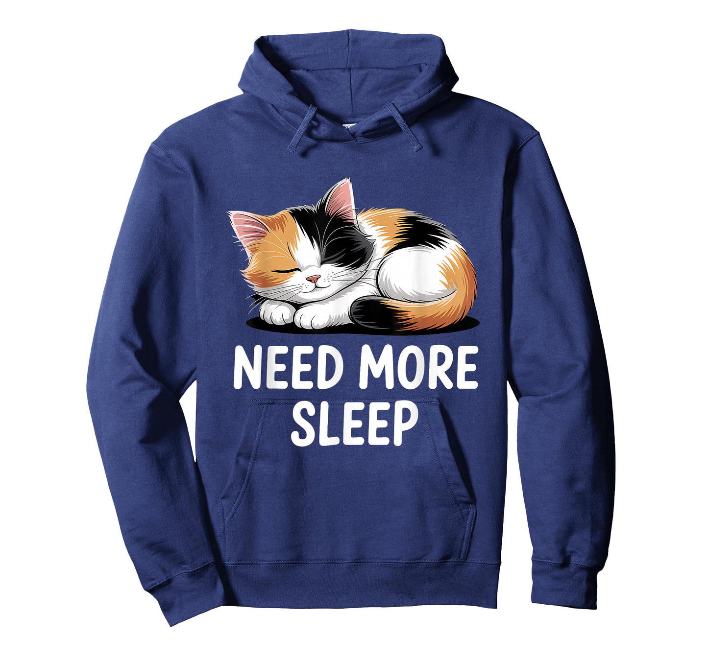 Need More Sleep Calico Cat T-Shirt