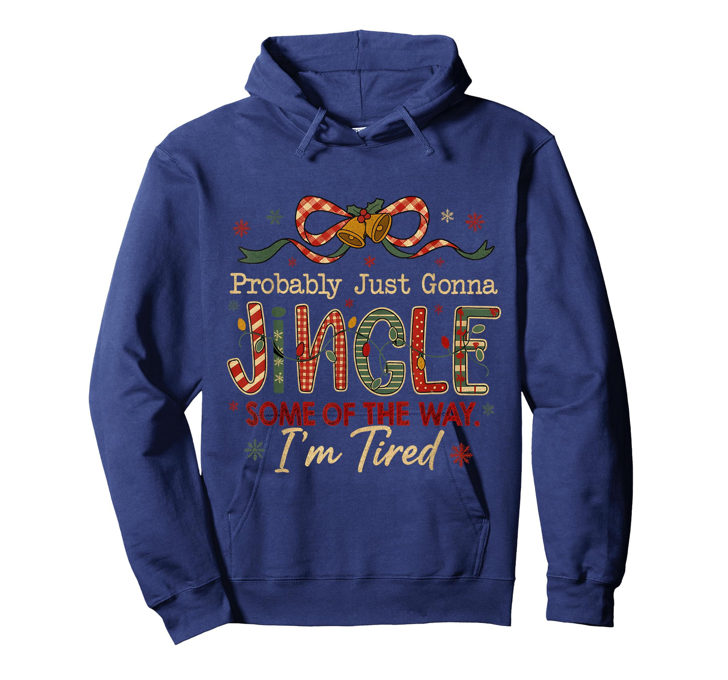 Retro Funny Jingle Some of The Way Holiday T-Shirt