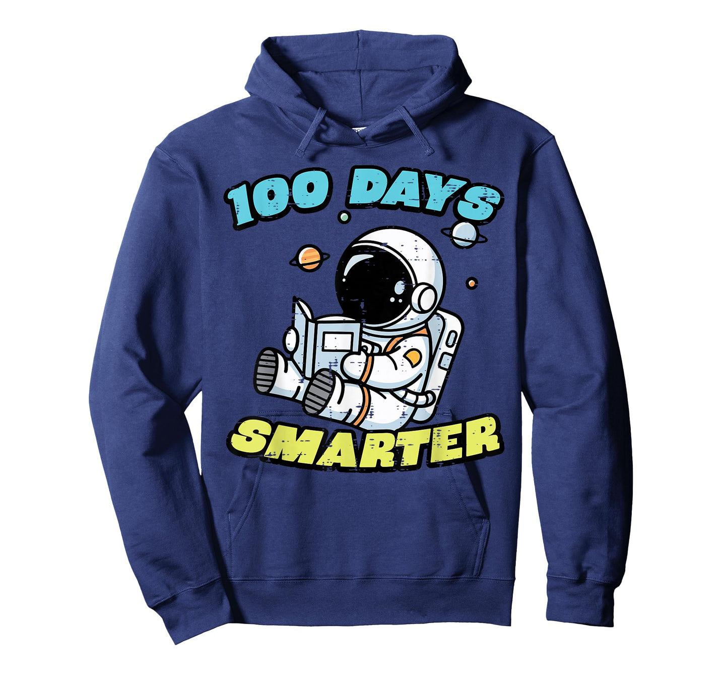 100th Day of School Astronaut 100 Days Smarter Boys Kids T-Shirt