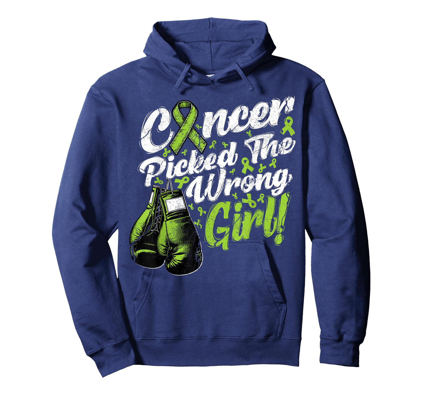 Lymphoma Cancer Picked The Wrong Girl Awareness Support T-Shirt