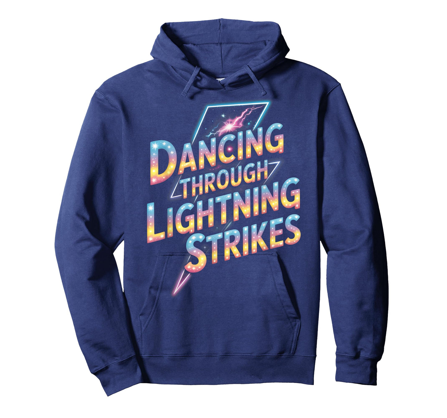 Dancing Through The Lightning Strike Dancer Motivational T-Shirt