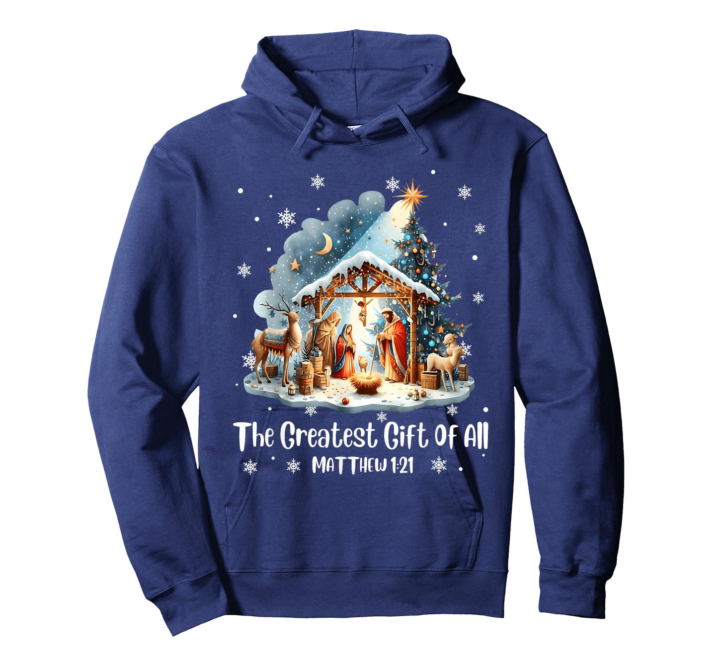 The Greatest Gift for All Christmas Nativity Jesus Christian T-Shirt