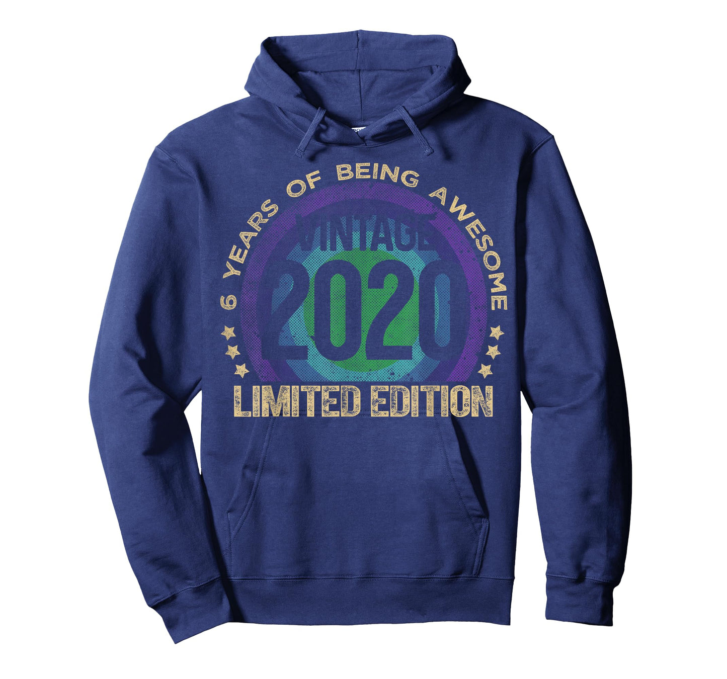 6 Year Old Gifts Vintage 2020 Limited Edition 6th Birthday T-Shirt