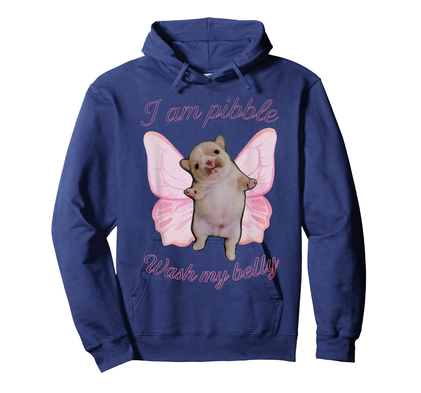 I Am Pibble Wash My Belly Pibble Meme Funny Dog Brainrot T-Shirt