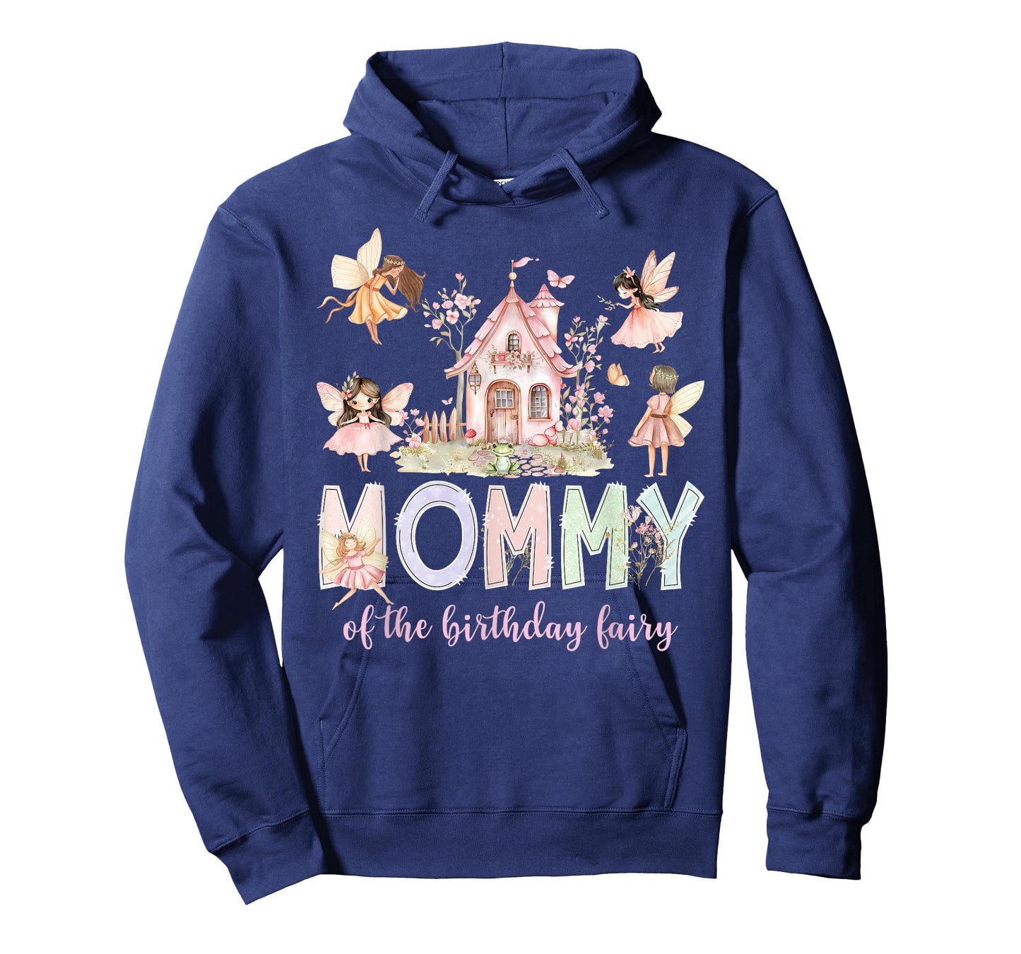 Mommy of The Birthday Fairy Girl Magical Family Matching T-Shirt