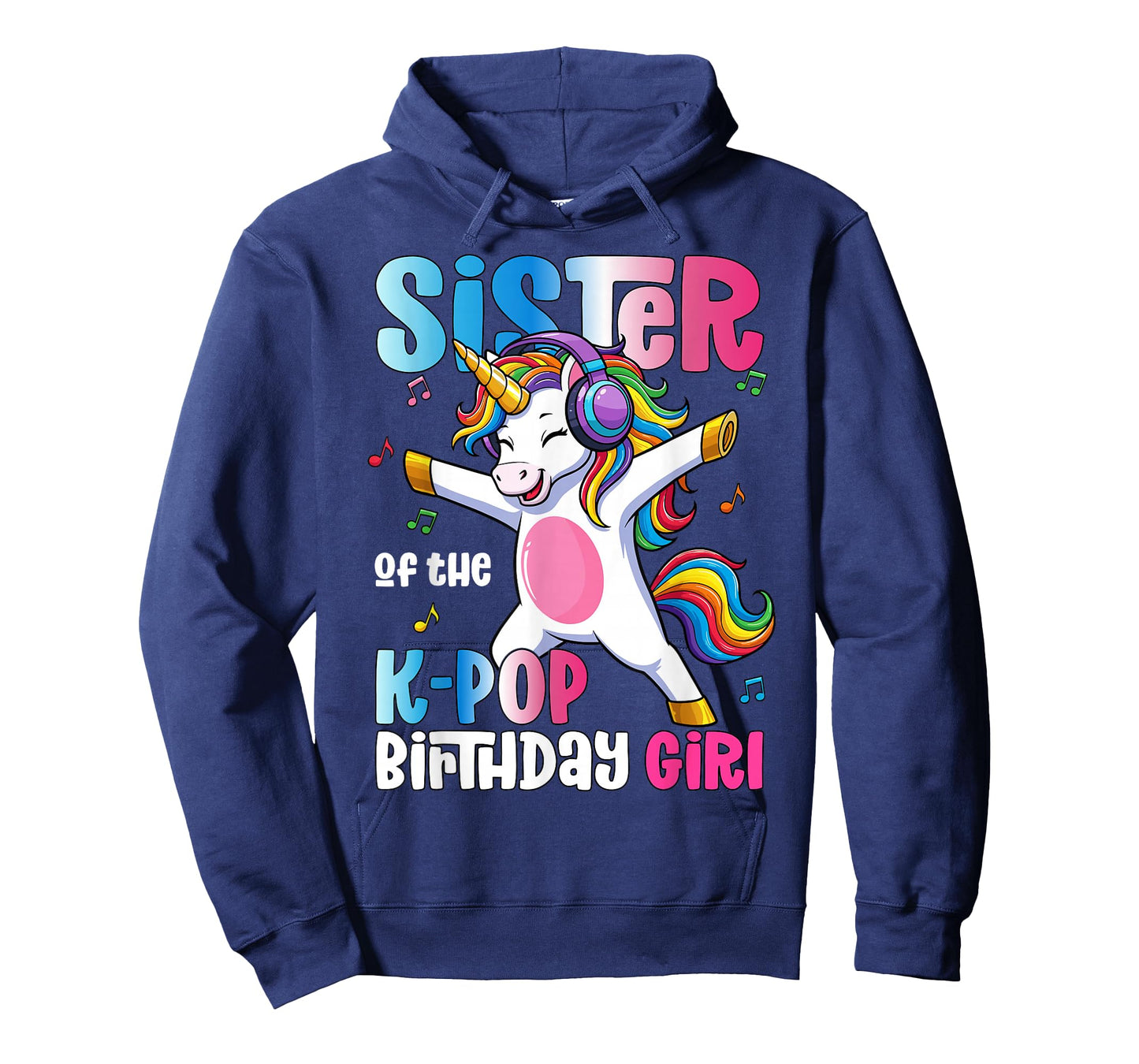 Sister of The K-Pop Birthday Princess Birthday Girl T-Shirt