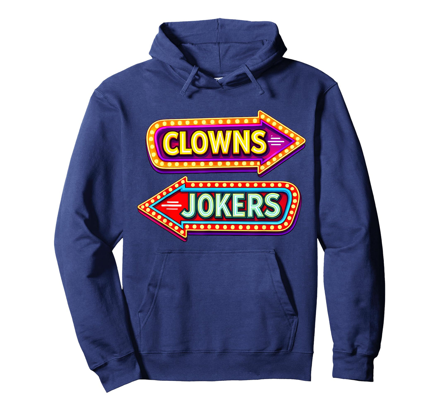 Funny Arrow Direction Clowns to The Left Jokers to The Right T-Shirt