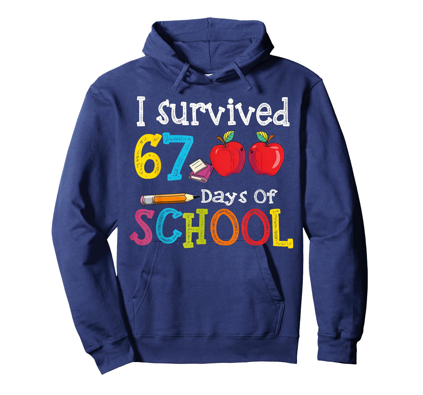 I Survived 67 Days of School 67 Kids 67 Days of School Kids T-Shirt