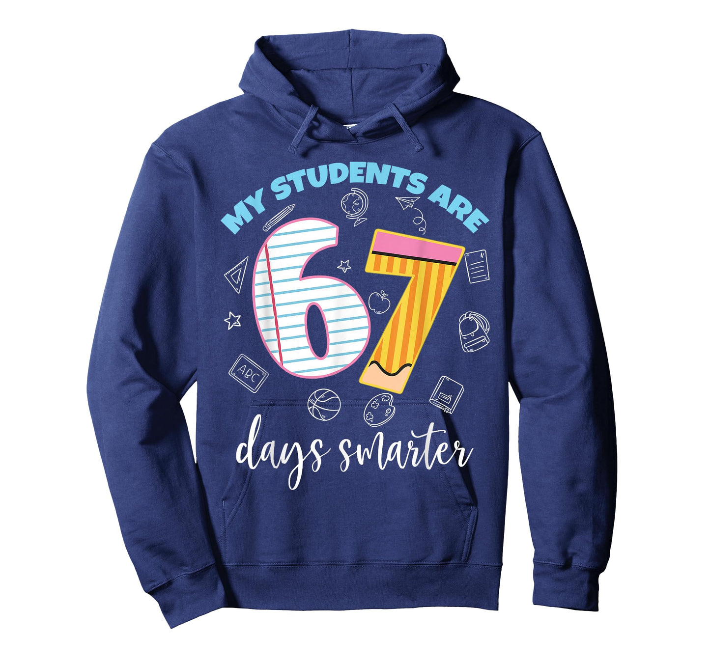 Funny My Students are 67 Days Smarter Teacher Kids 67 Meme T-Shirt
