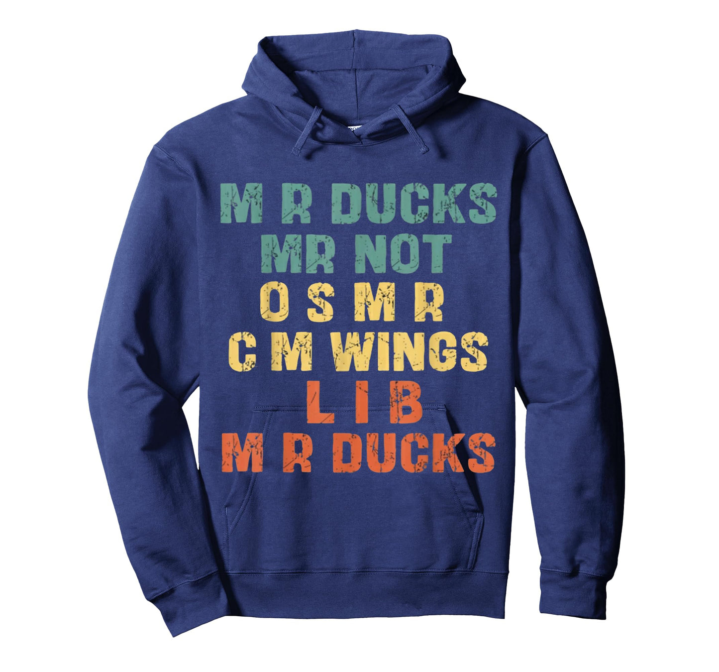 Funny Retro Duck Lover Phrase M R Ducks Waterfowl Humor T-Shirt