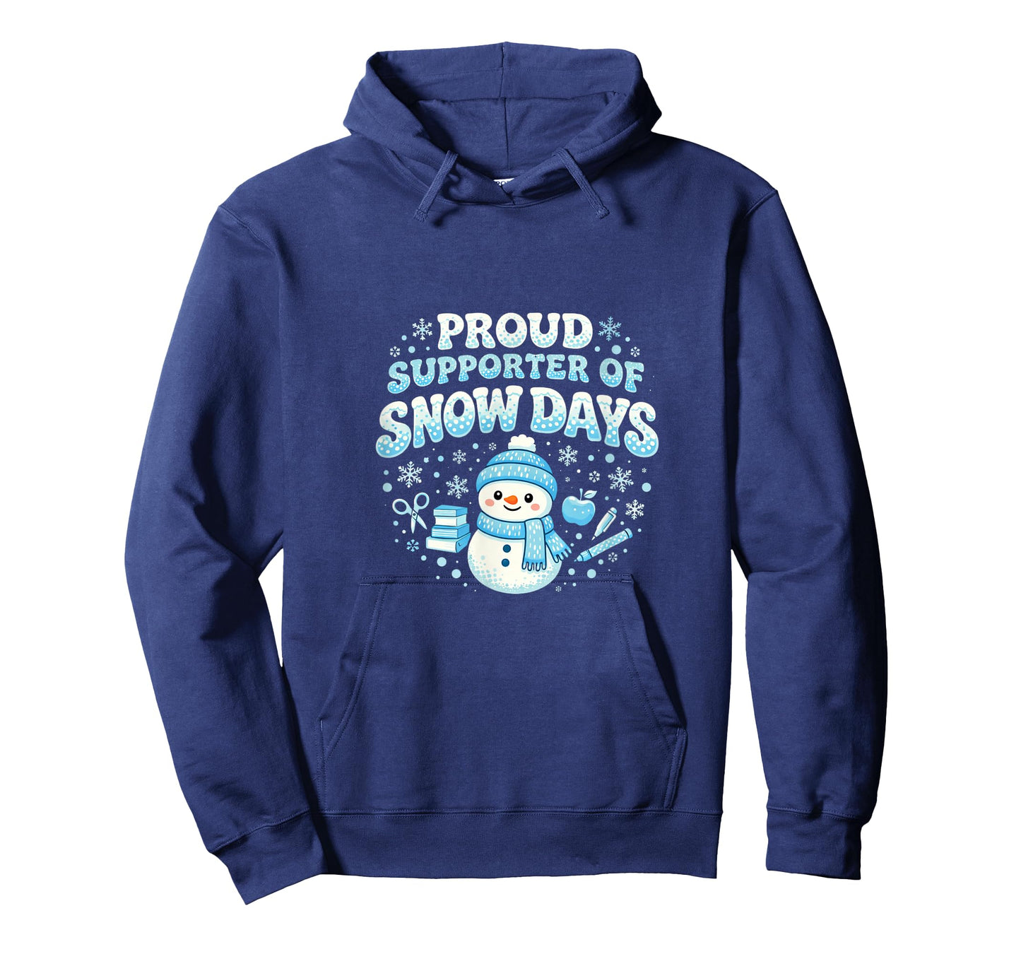 Proud Supporter of Snow Days Funny Teacher T-Shirt