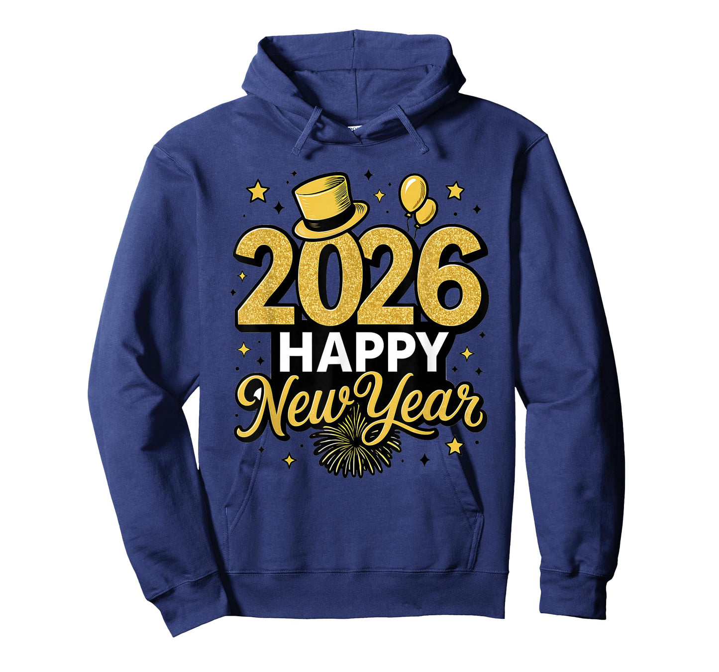 Happy New Year Party 2026 Ballon Family Matching Men Women T-Shirt