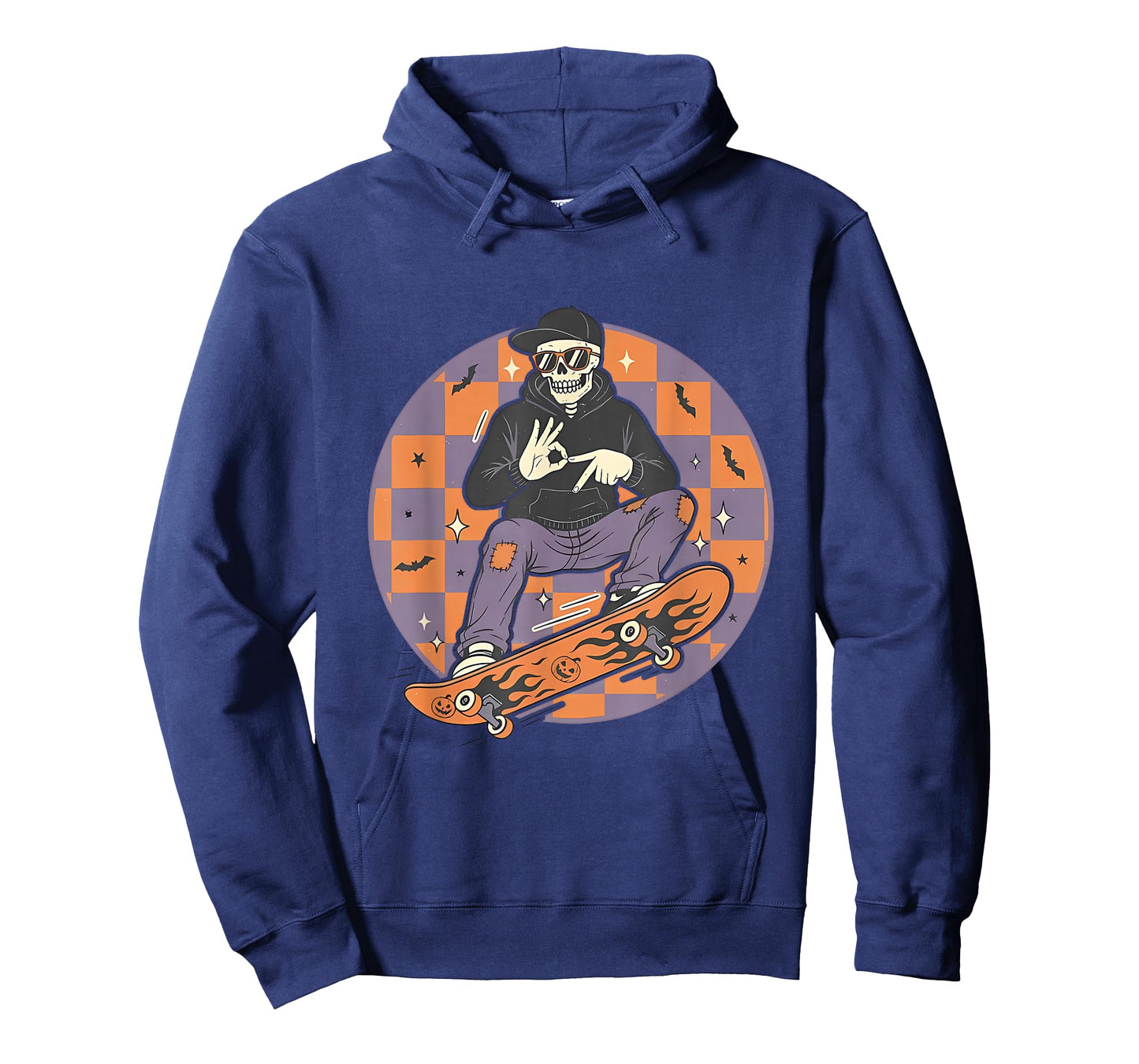 Skeleton Skateboard Haunted by 67 Halloween Meme Boys Girls T-Shirt