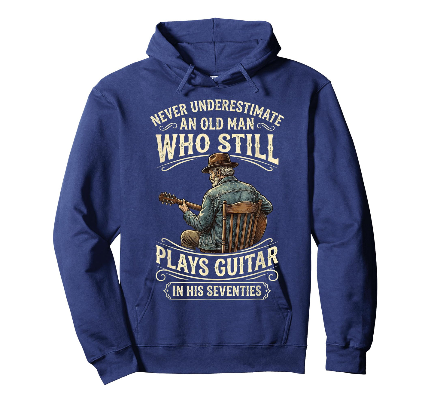 Never Underestimate an Old Man Who Still Plays Guitar T-Shirt