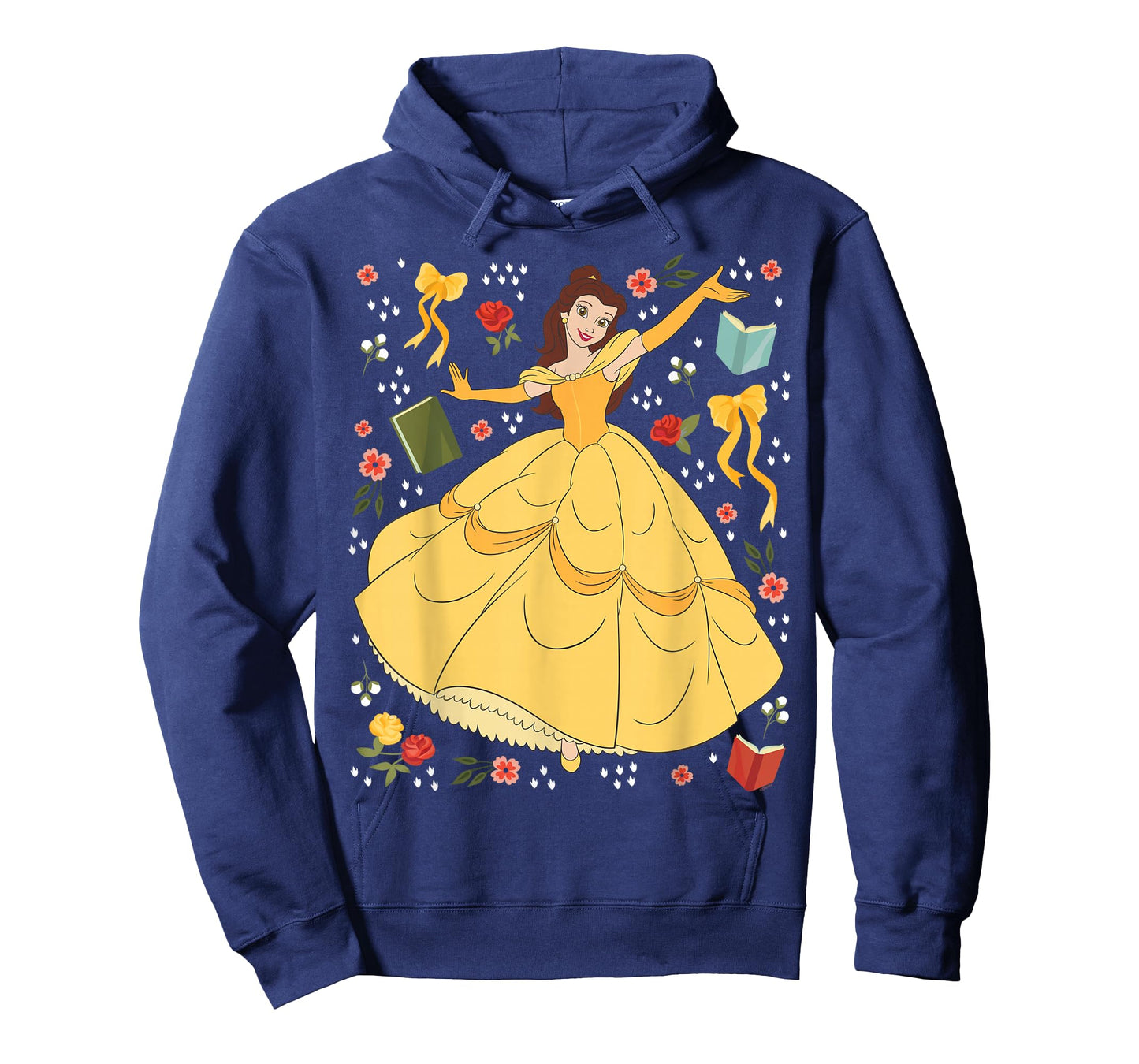 Disney Princess Belle Beauty and The Beast Collage Portrait T-Shirt