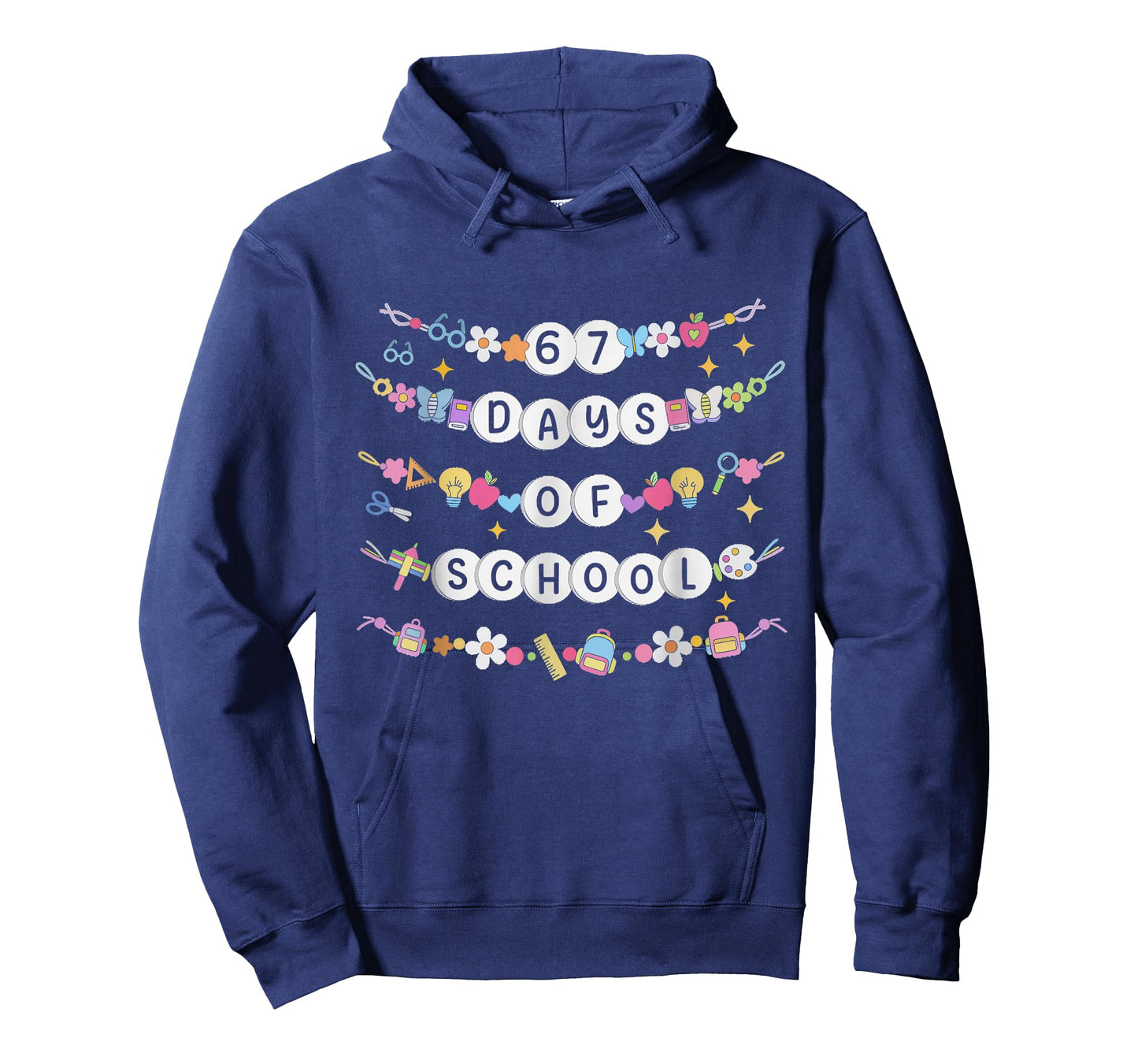 100 Days of School Truck 67th Day of School Six Seven Kids T-Shirt