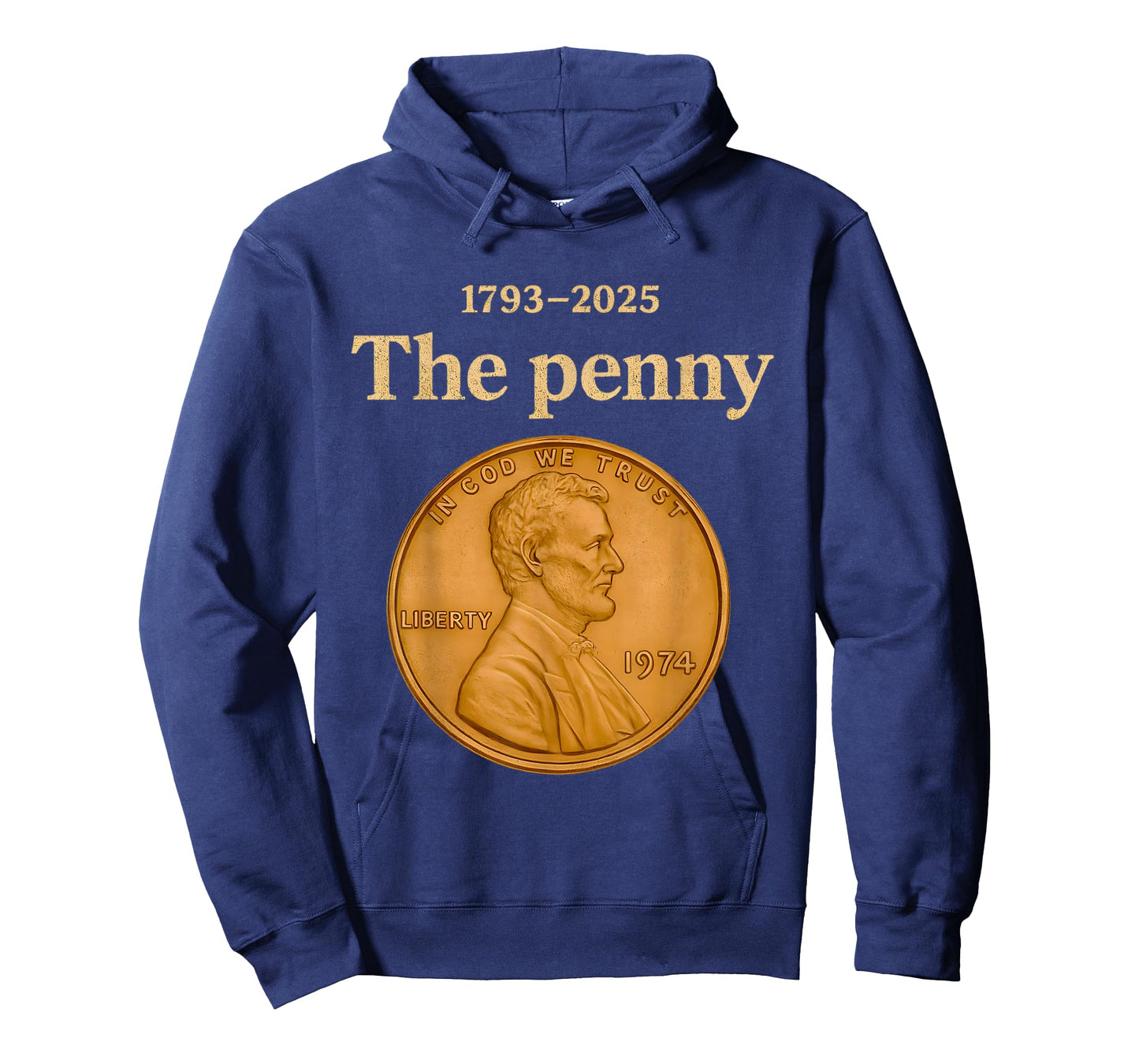 Rip Penny Lincoln USA Coin 1 Cent America United States T-Shirt
