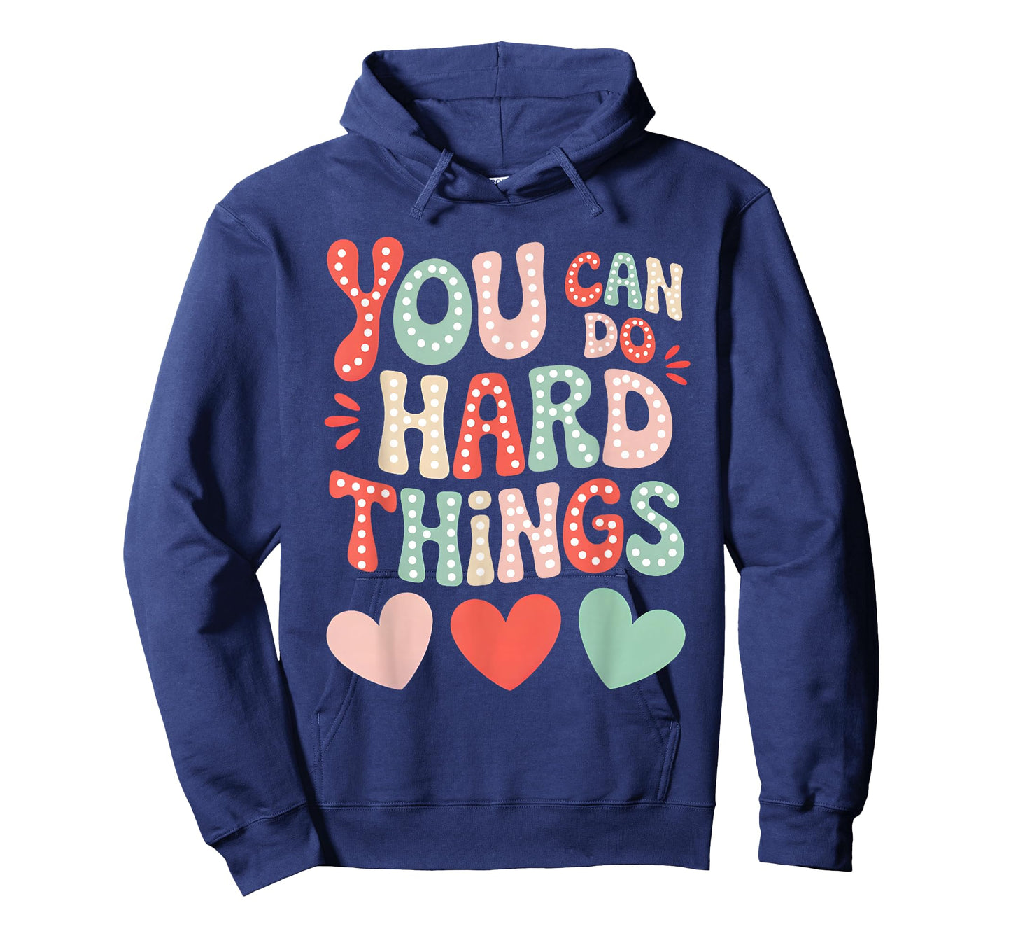 Groovy You Can Do Hard Things Test Day Teacher Women Kids T-Shirt