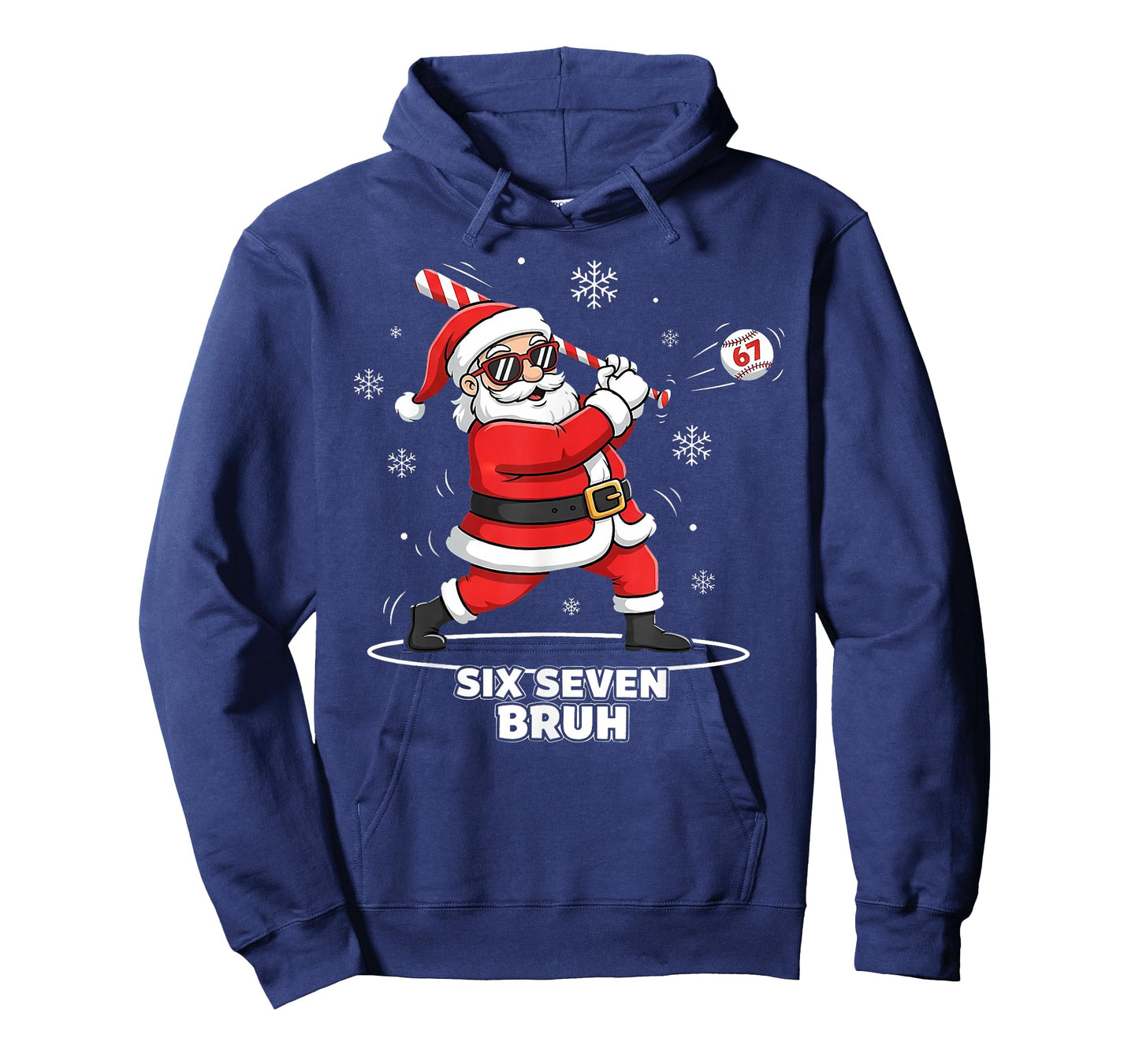 Funny Baseball Santa 67 Christmas Xmas Pajamas Boys T-Shirt