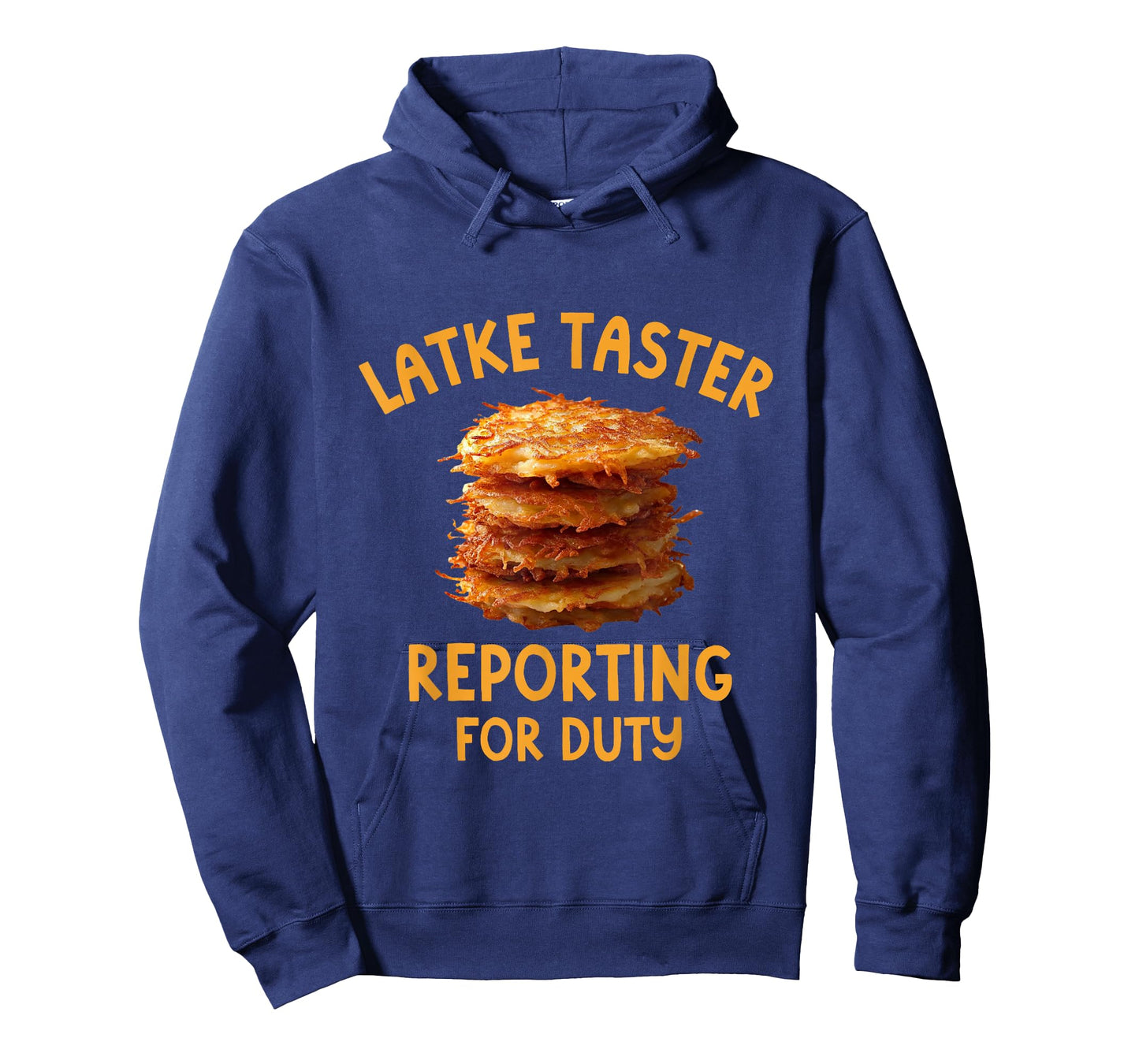 Latke Taster Reporting Duty Funny Hanukkah Party Latkes T-Shirt