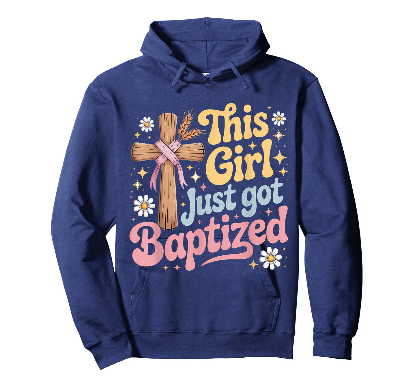 This Girl Just Got Baptized Christian Baptism Religious T-Shirt