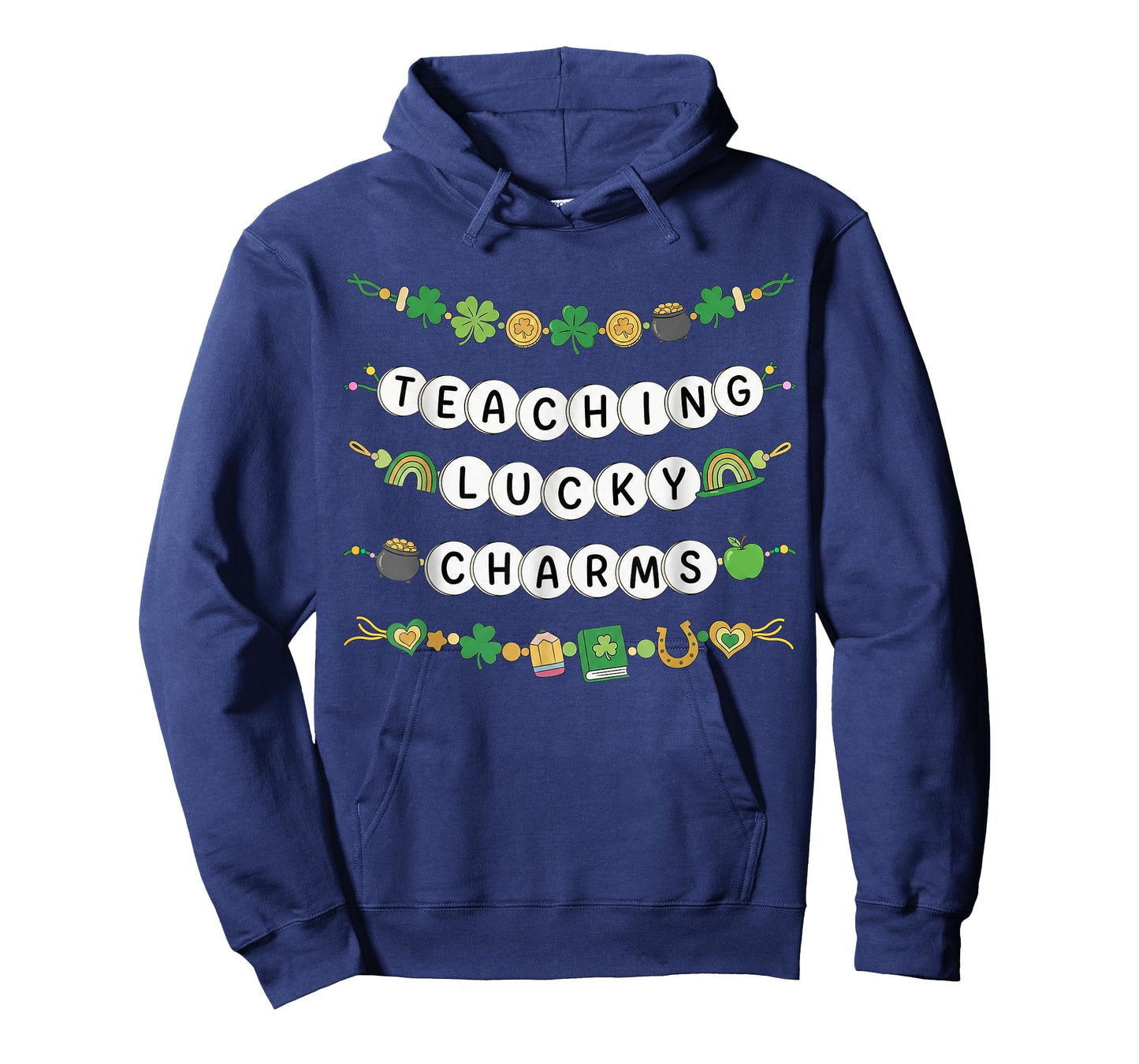 Teaching Lucky Charms Shamrock Irish St Patricks Day Teacher T-Shirt