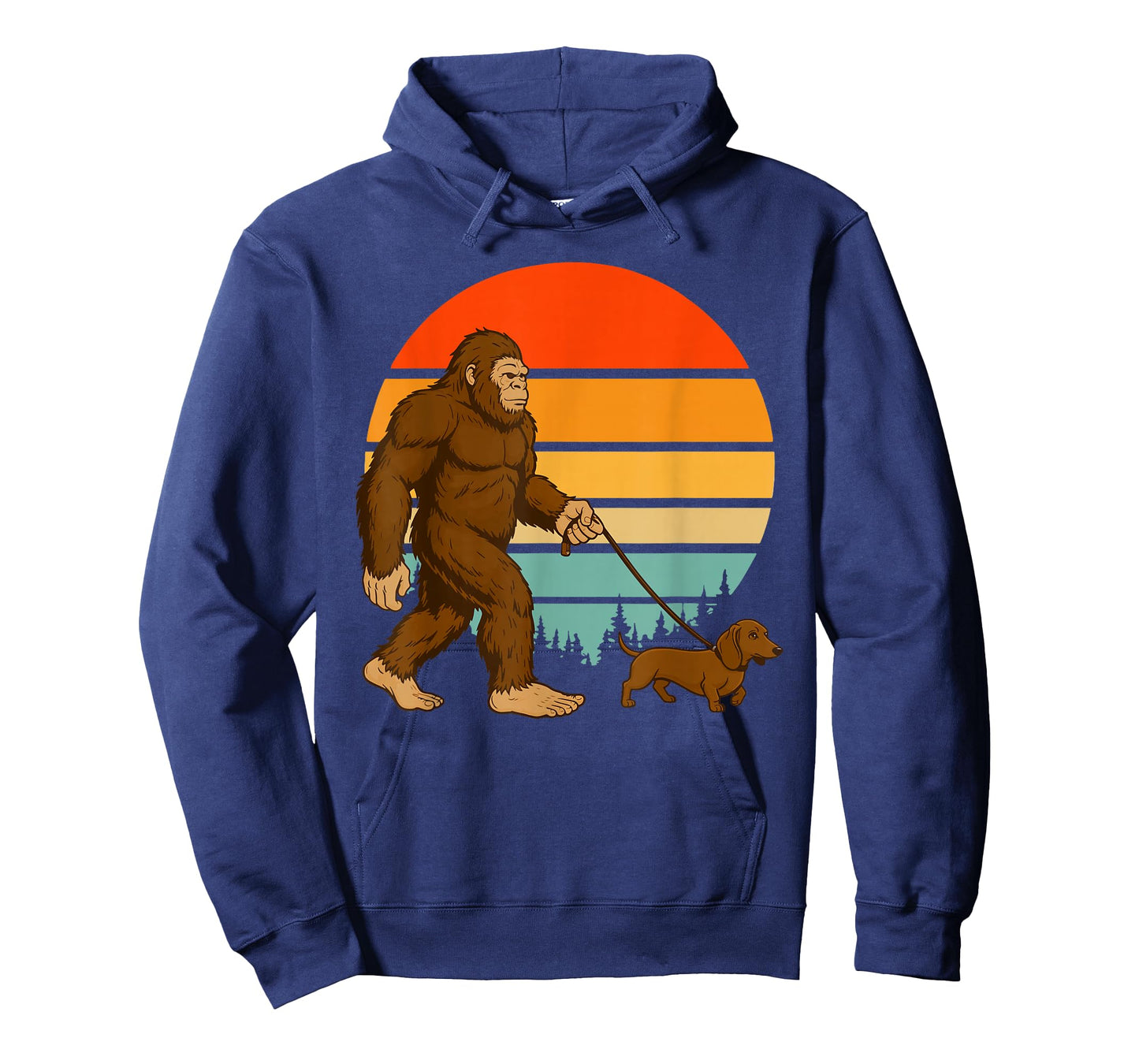 Bigfoot Dachshund Weiner Dog T-Shirt