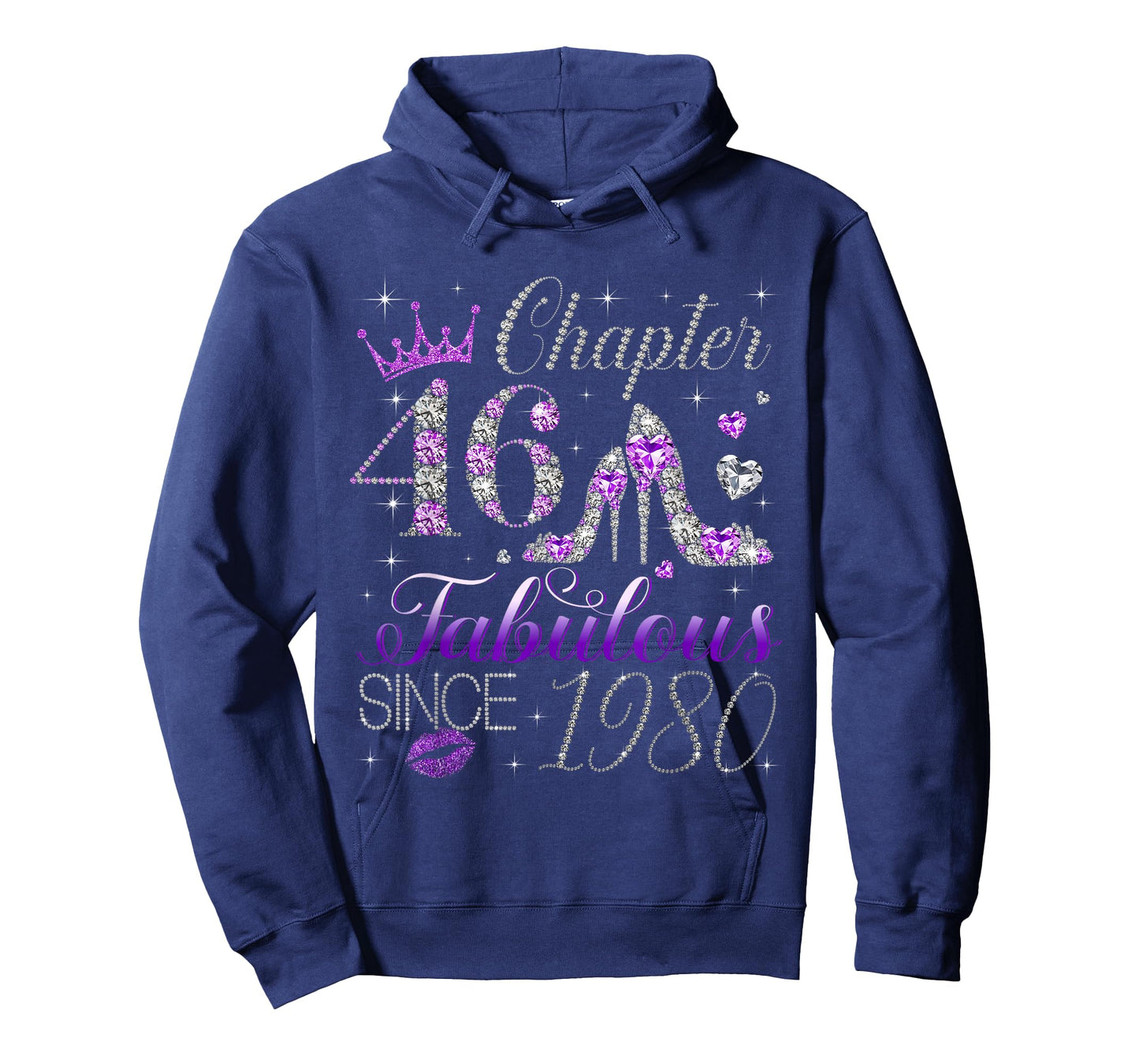 Chapter 46 Fabulous Since 1980 46Th Birthday Women Girls T-Shirt
