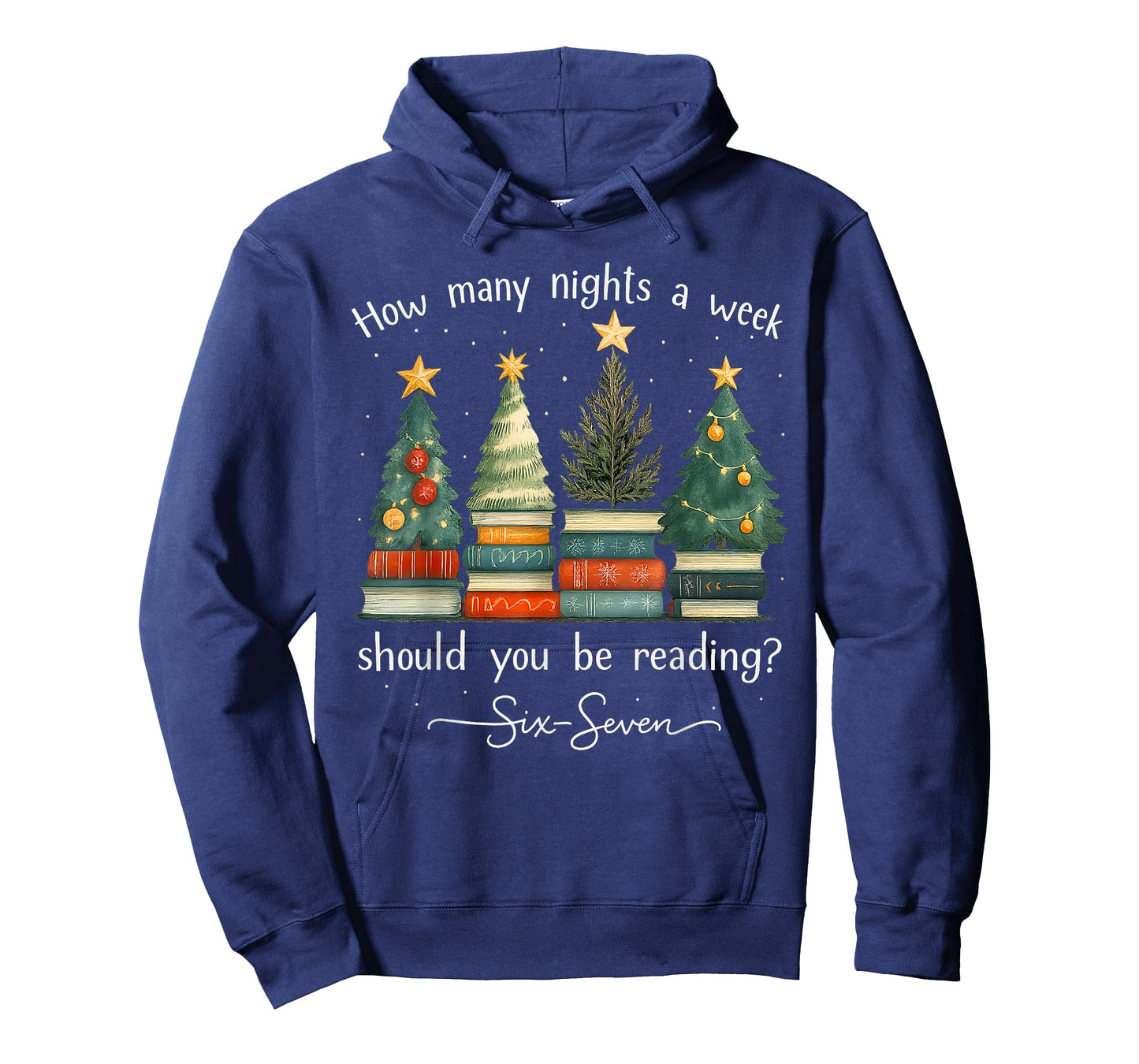 How Many Nights A Week Should You Be Reading 6–7 Xmas Books T-Shirt