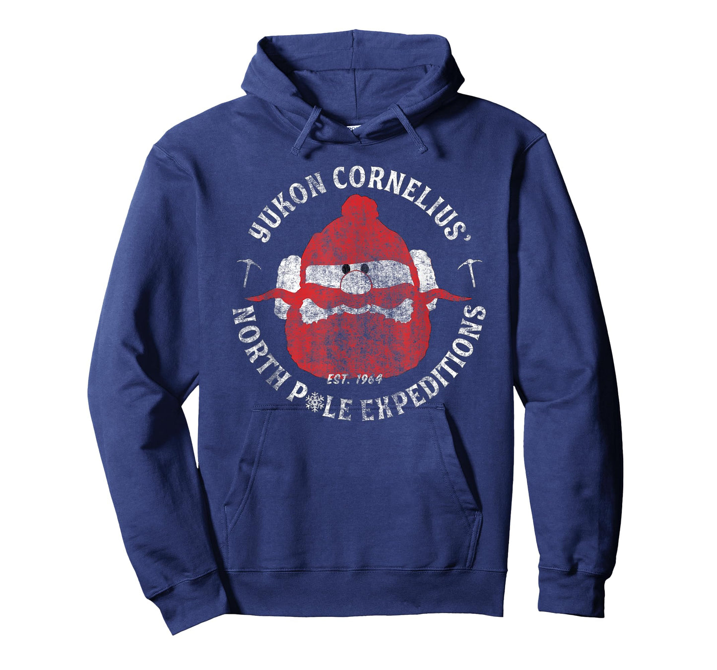 Christmas Explorer Vintage Throwback Cartoon T-Shirt