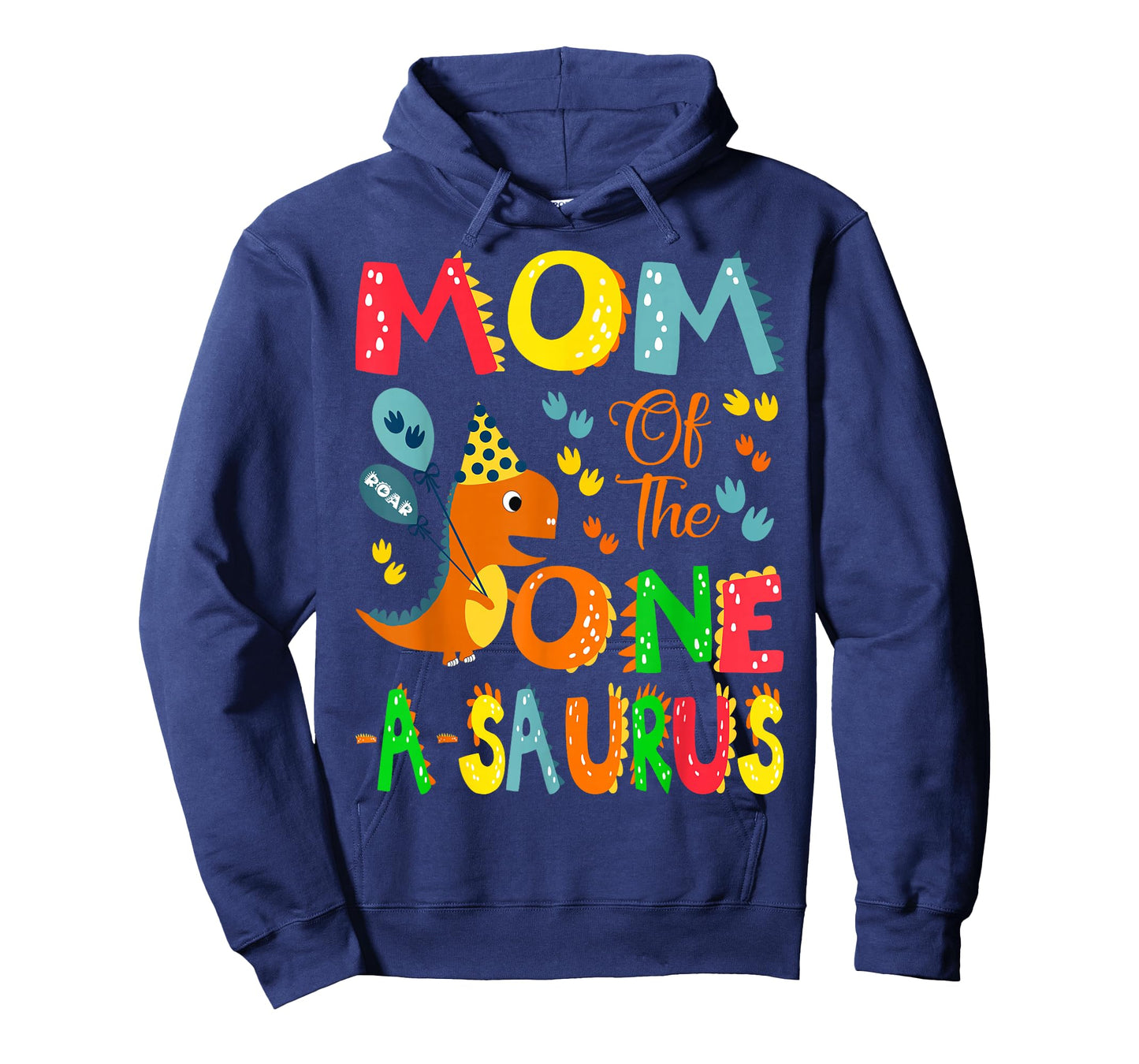 Mom of The One-A-Saurus 1st Birthday Boy Dinosaur Lover T-Shirt