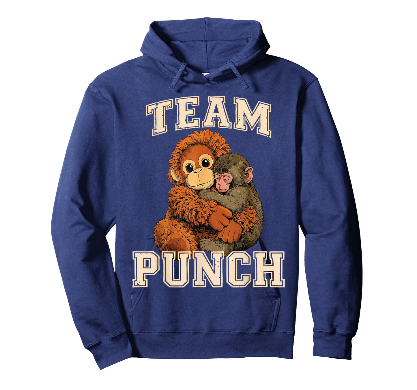 Baby Monkey Punch Team Punch Mama Monkey Hug Cute T-Shirt