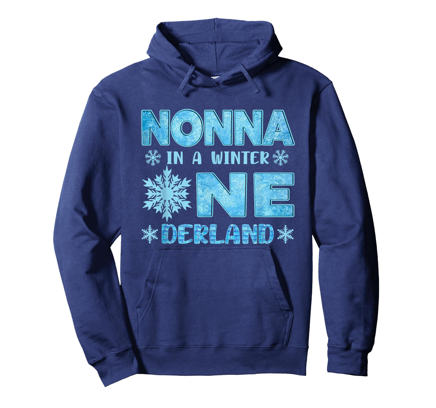 Nonna in A Winter Onederland Bday Girl Sweet Snowflake T-Shirt