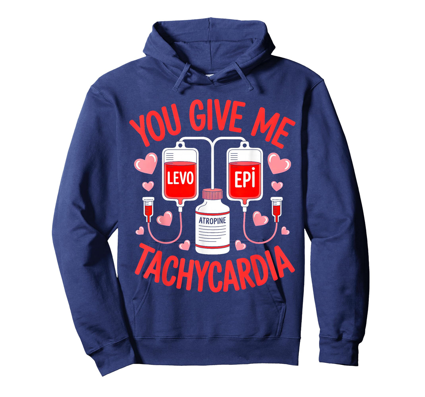 Valentine You Give Me Tachycardia ER ICU NICU RN Nurse Women T-Shirt