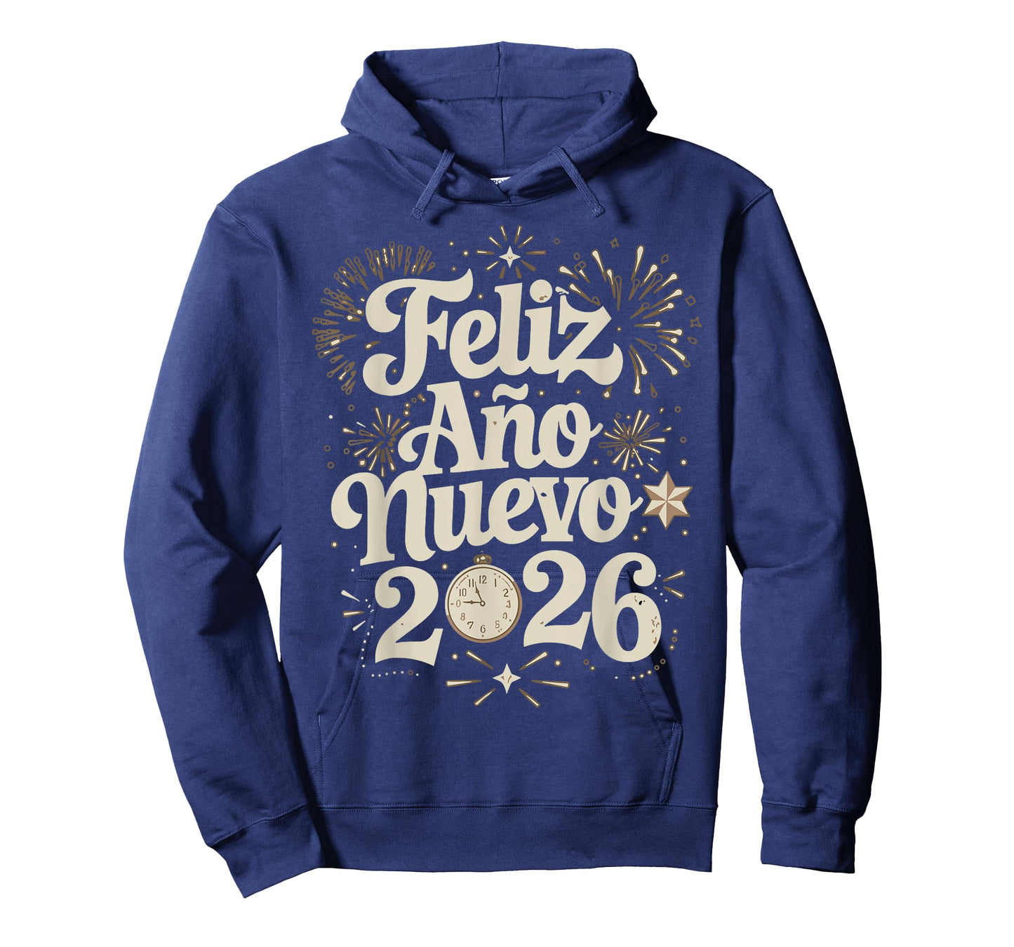 Feliz año Nuevo 2026 Happy New Year Spanish Mexican Latin T-Shirt