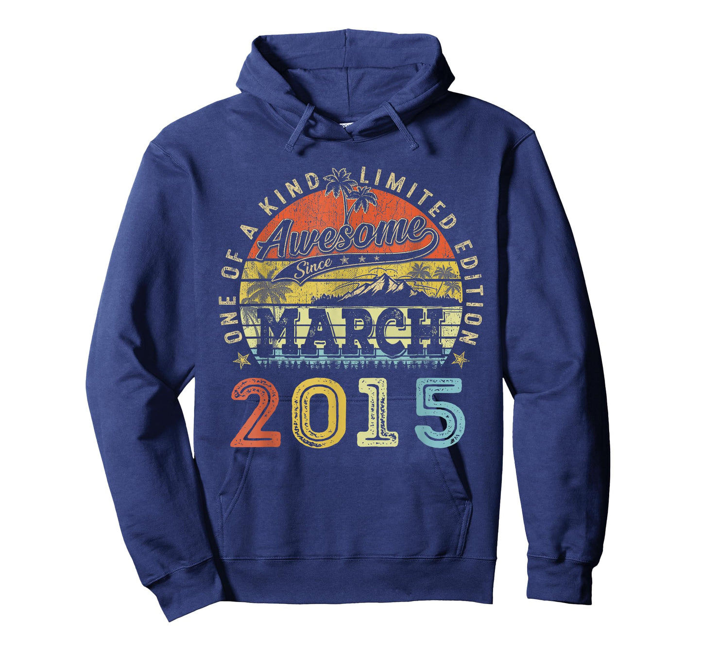 11 Limited Edition 2015 One of a Kind March 11th Birthday T-Shirt