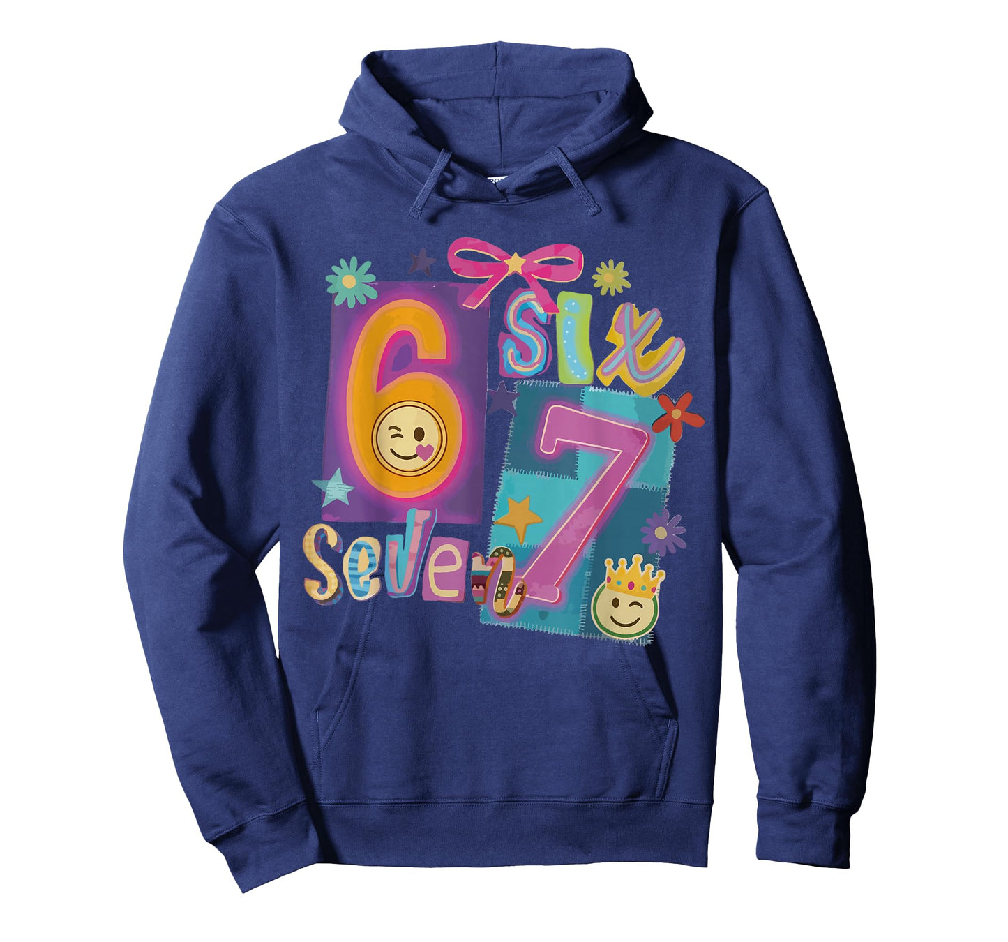 Six Seven Meme Number 67 Player Or 67th Birthday Girl Woman T-Shirt