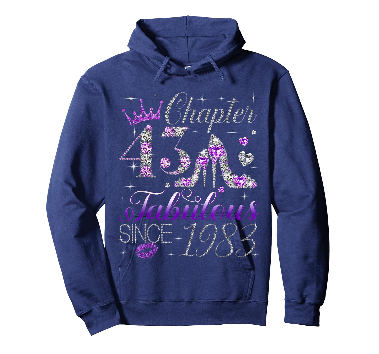 Chapter 43 Fabulous Since 1983 43rd Birthday Women Girls T-Shirt