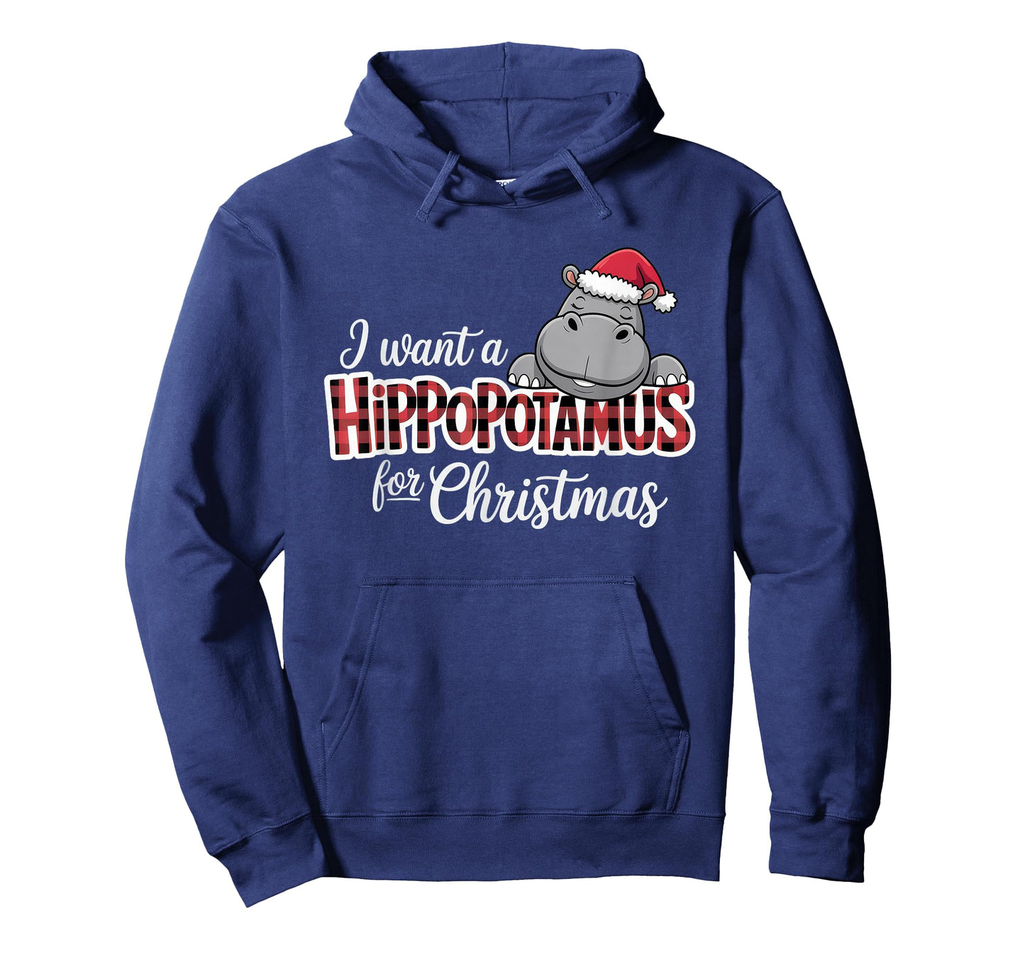 I Want a Hippopotamus for Christmas Funny Holiday T-Shirt