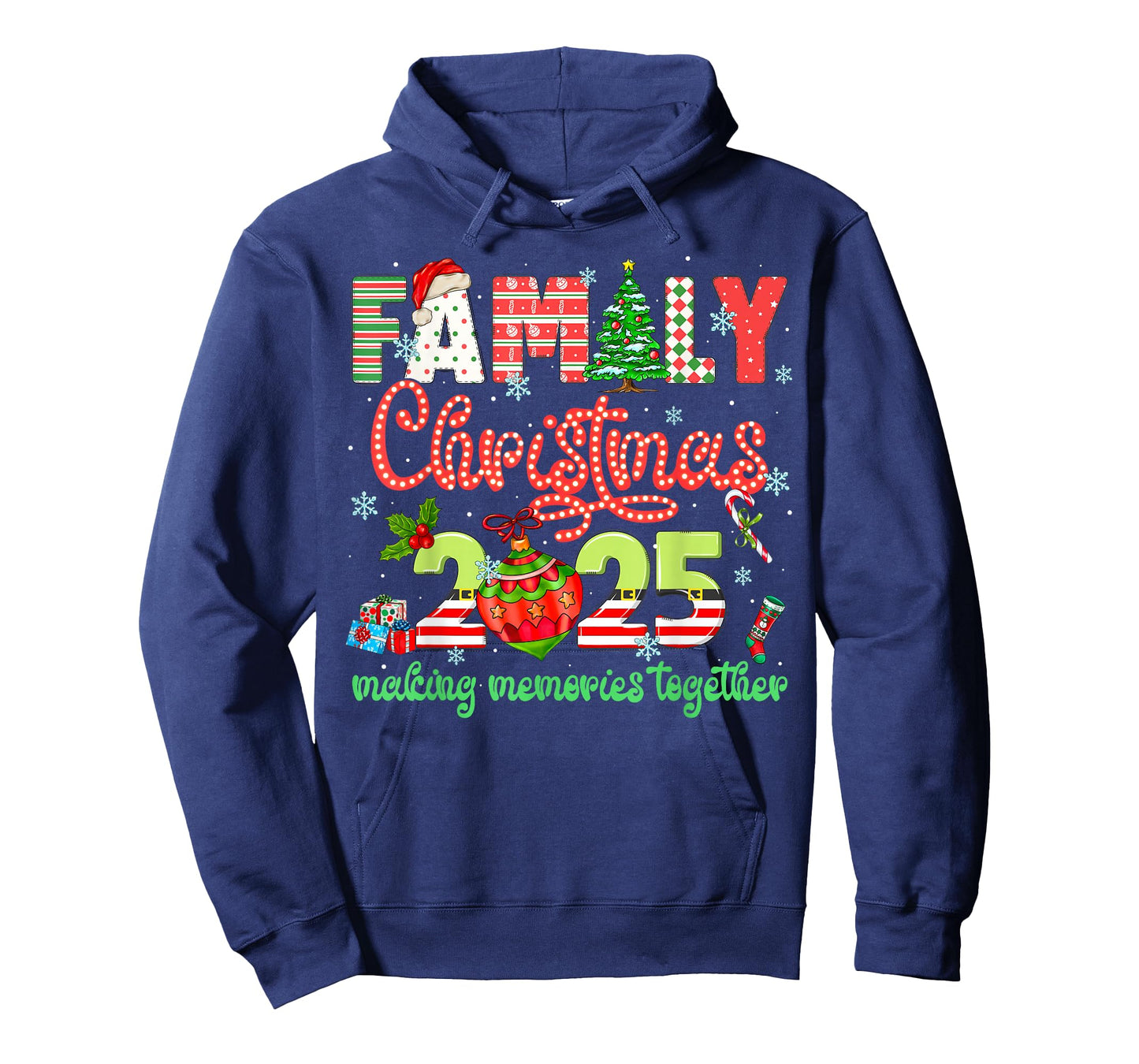 We are Family Christmas 2025 Matching Pajamas Men Women Kids T-Shirt