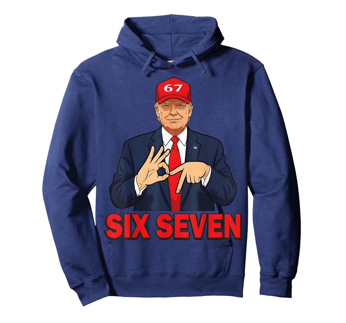 Six Seven Trump Funny Patriotic 6 7 Meme for Men Women Kids T-Shirt