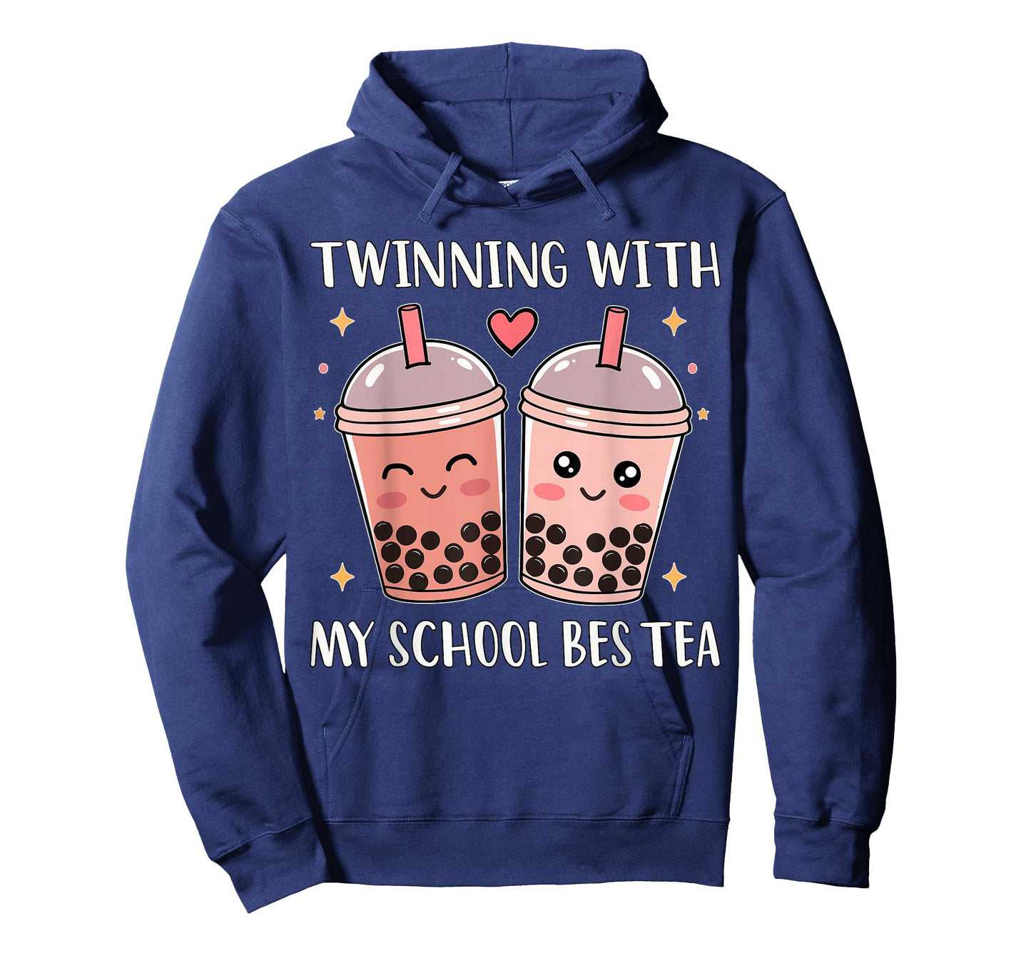 Twin Day Friend School Twinning with My Bestie Tea Matching T-Shirt