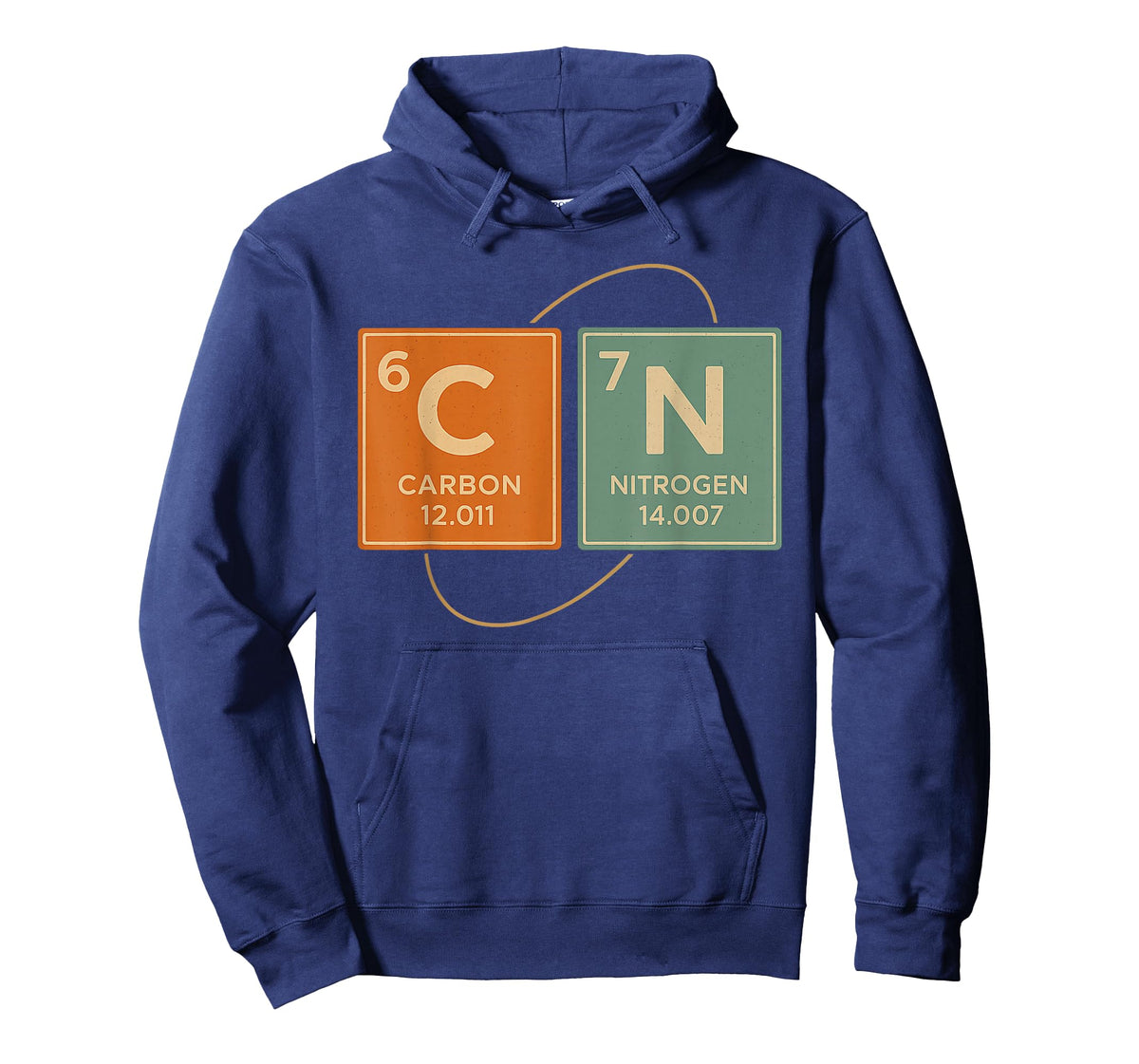 Retro Funny 6 7 Carbon Nitrogen Periodic Design T-Shirt