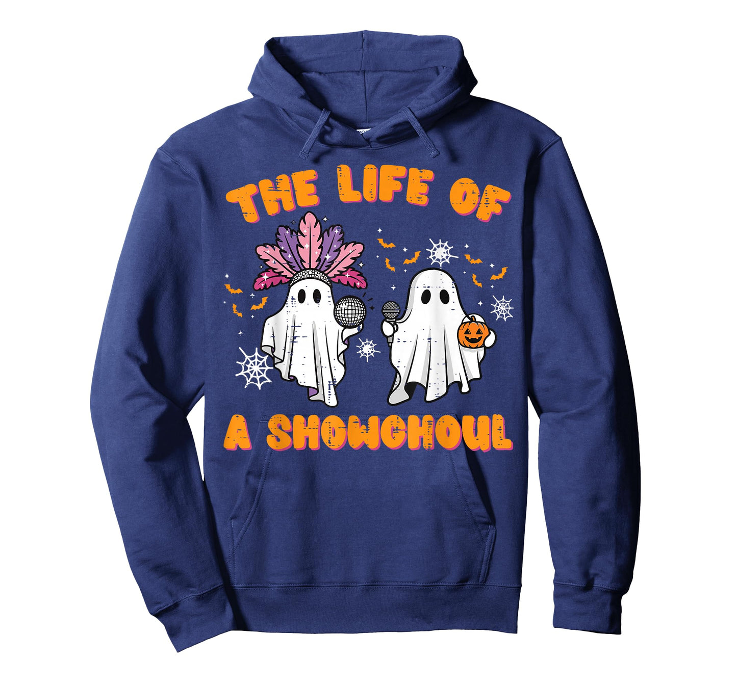 The Life of A Showghoul Ghosts Retro Halloween Women Girls T-Shirt